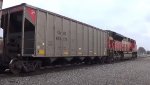 BNSF coal train DPU